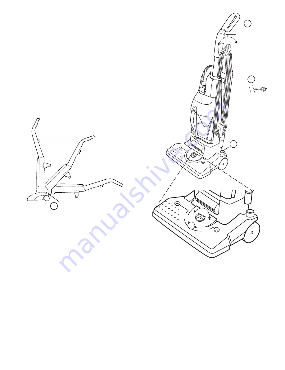 Sanitaire 4500 Series Owner'S Manual Download Page 7