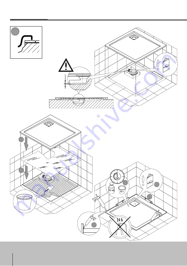 SANPLAST SPACE B/SPACE Installation Instruction Download Page 6