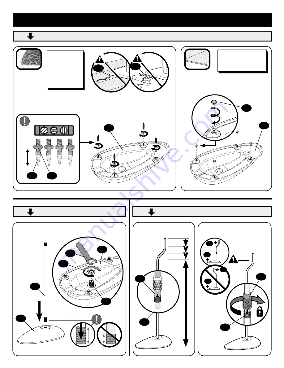 Sanus Foundations HTB3 Instruction Manual Download Page 3