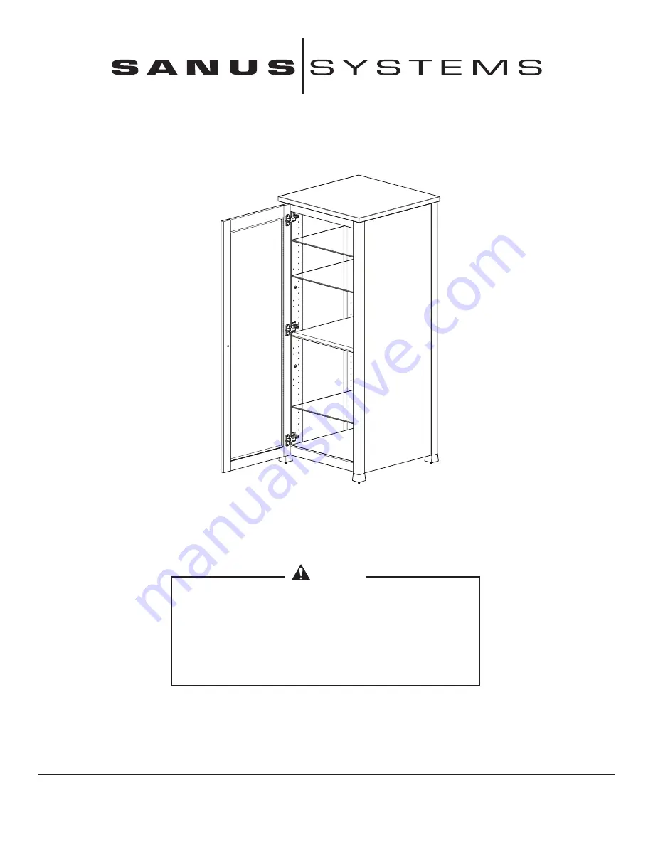 Sanus Systems CFA56 Manual Download Page 1