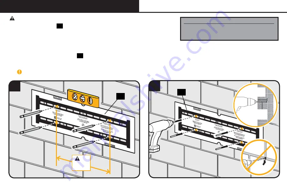 SANUS VuePoint F55b Instruction Manual Download Page 10