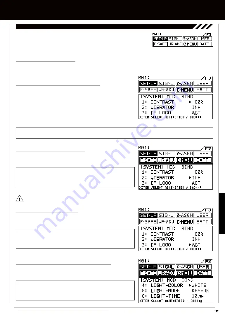 Sanwa ExzesX Operating Manual Download Page 45