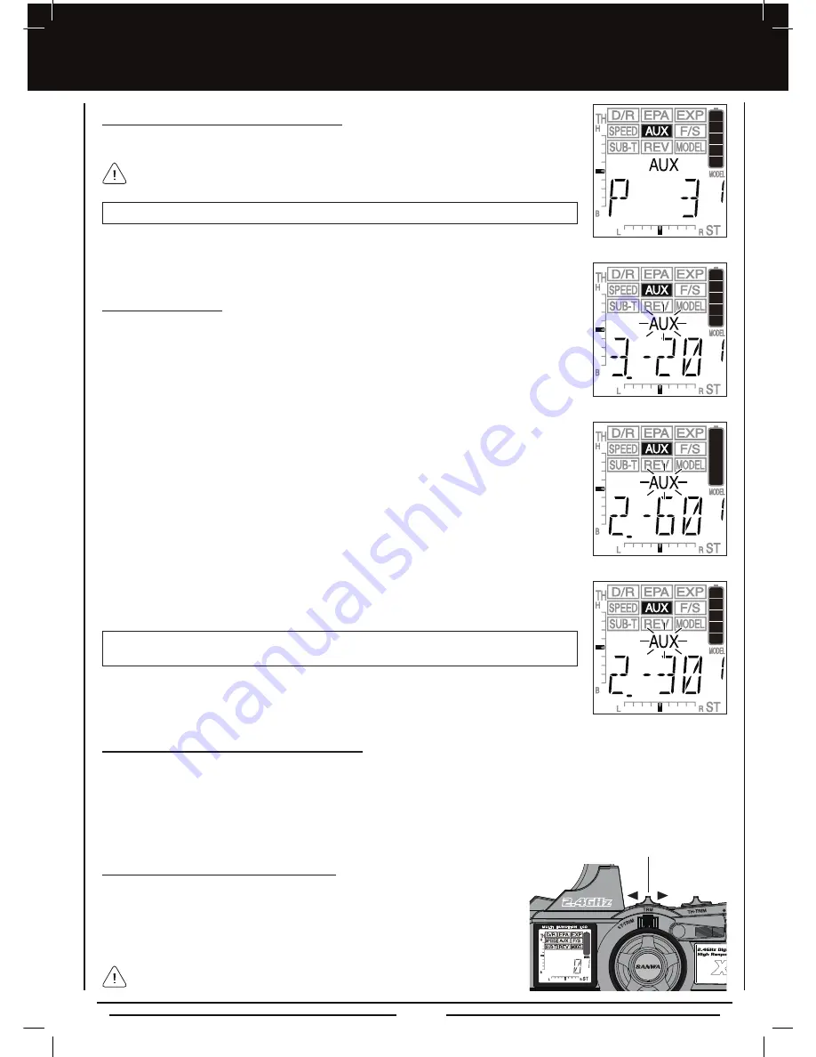 Sanwa MX-3X Operating Manual Download Page 25