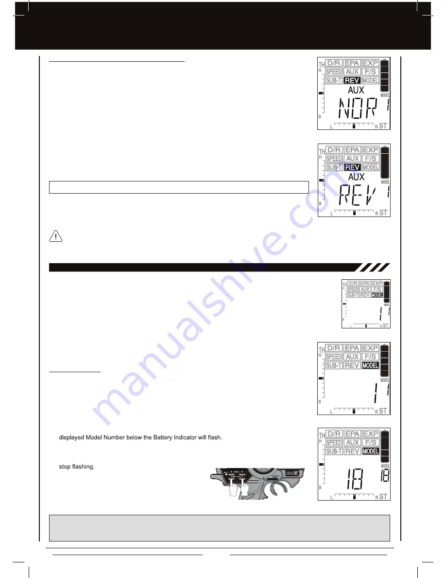 Sanwa MX-3X Operating Manual Download Page 38