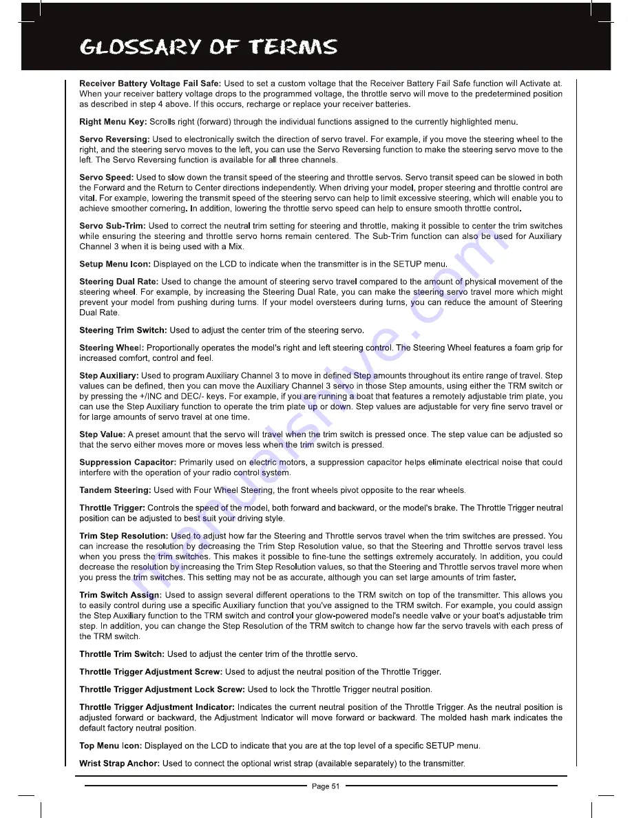 Sanwa MX-3X Operating Manual Download Page 51