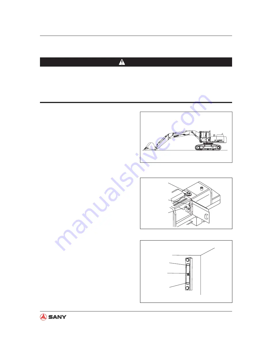 SANY SY115C9 Safety, Operation And Manitenance Manual Download Page 198