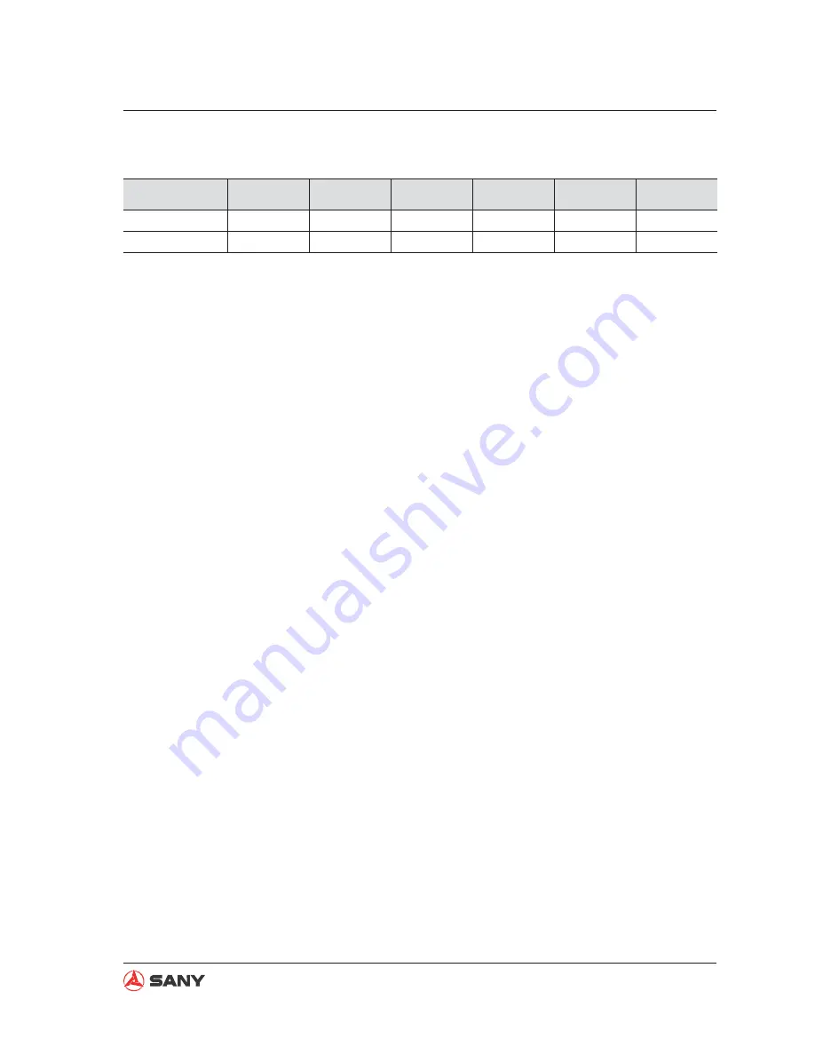 SANY SY115C9 Safety, Operation And Manitenance Manual Download Page 278