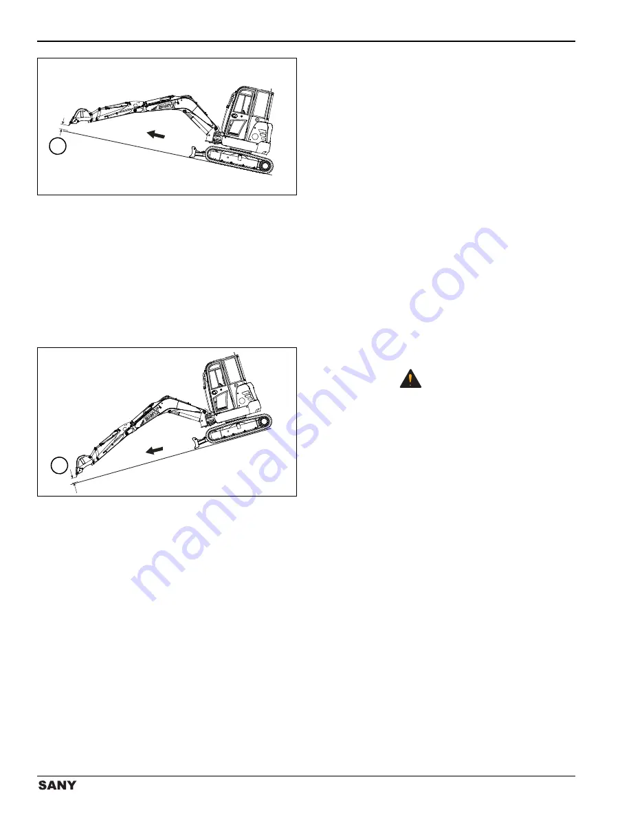 SANY SY155U Operation And Maintenance Manual Download Page 98