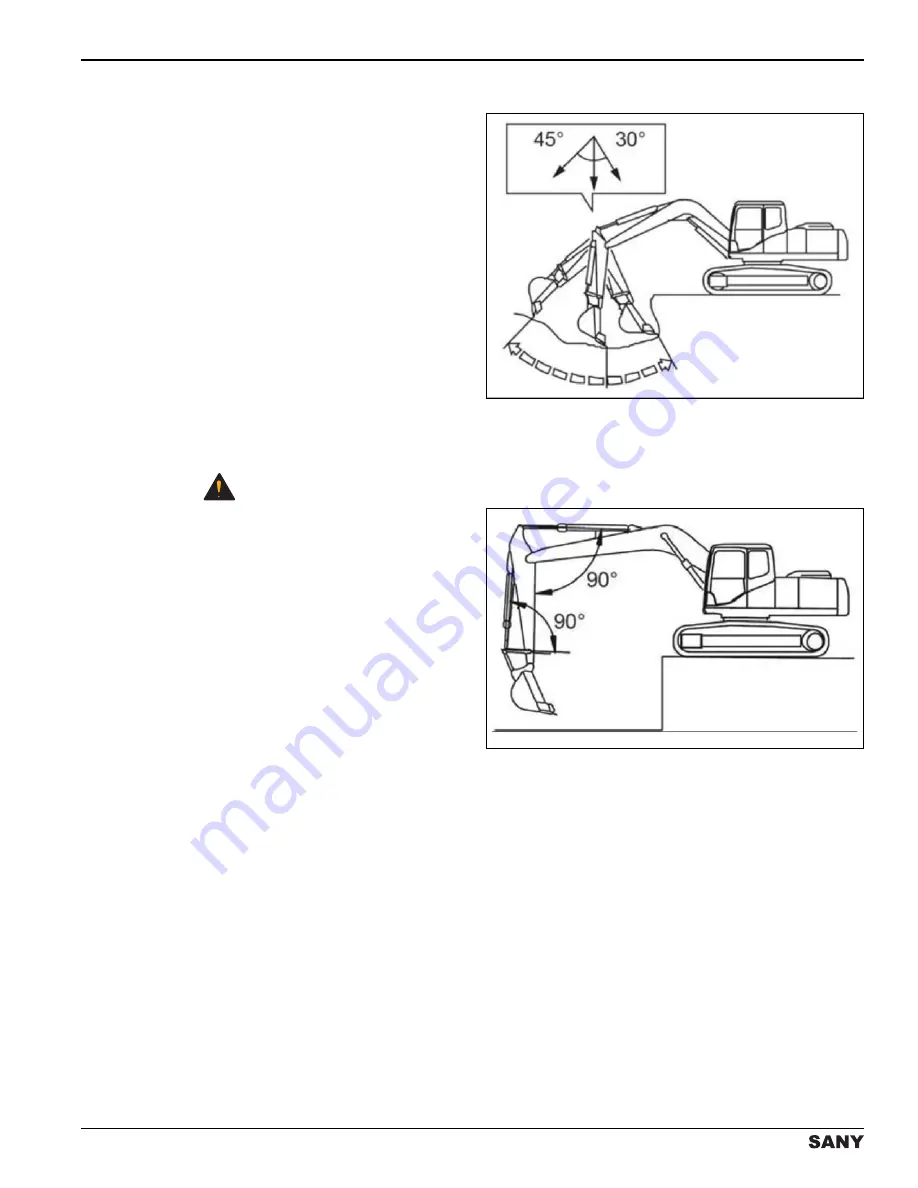 SANY SY155U Operation And Maintenance Manual Download Page 99