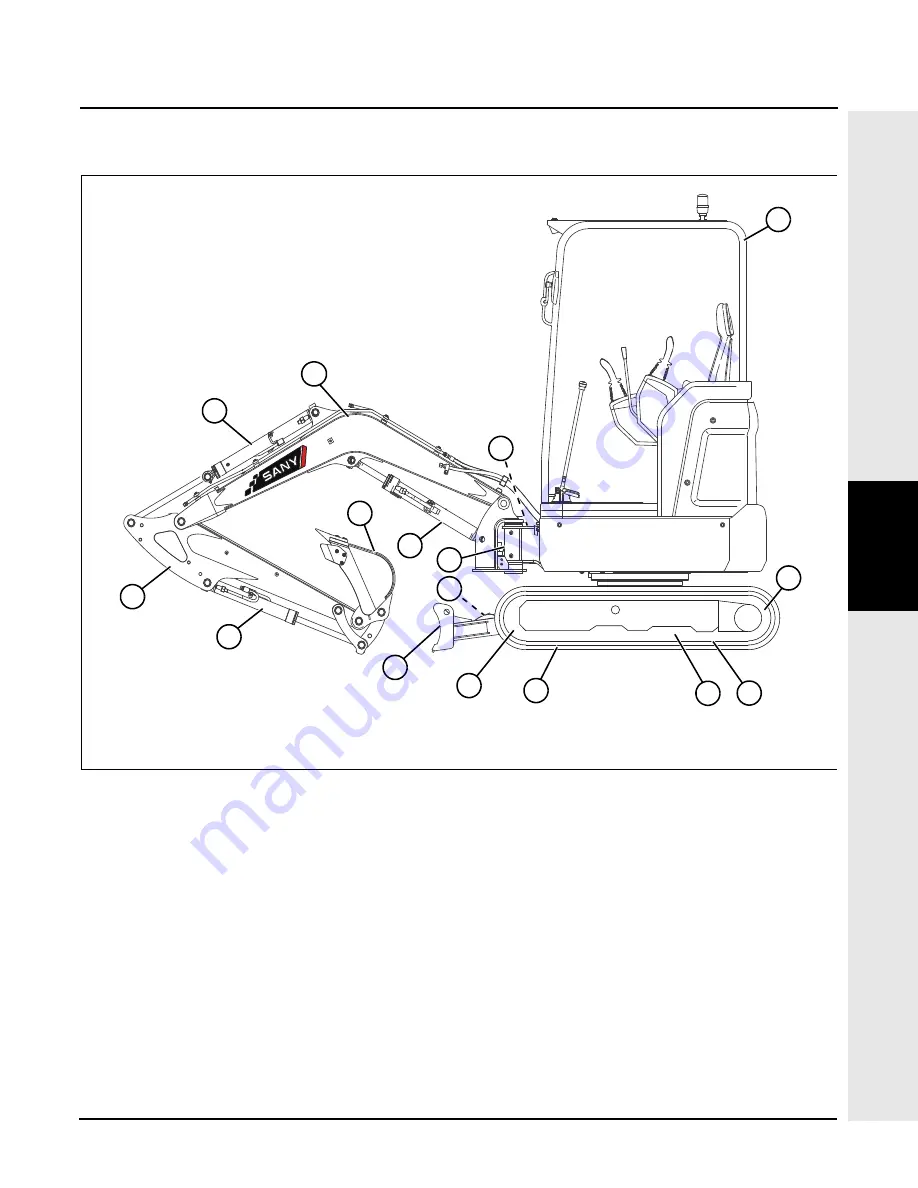 SANY SY16C Operation And Maintenance Manual Download Page 43