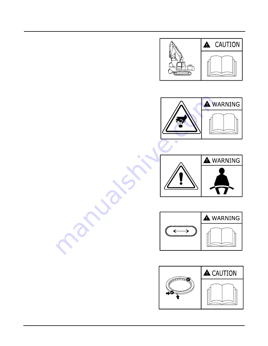 SANY SY75 Operation And Maintenance Manual Download Page 36