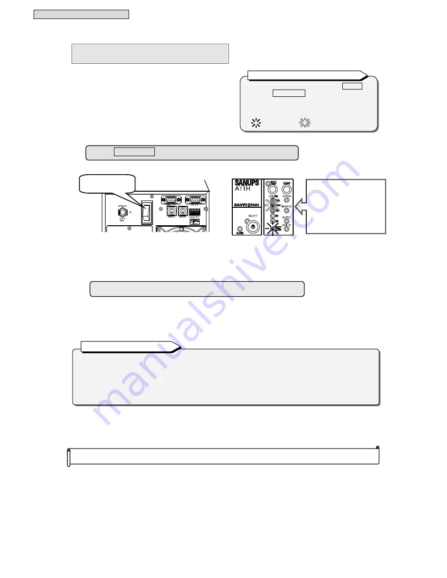 Sanyo Denki SANUPS A11H Скачать руководство пользователя страница 24