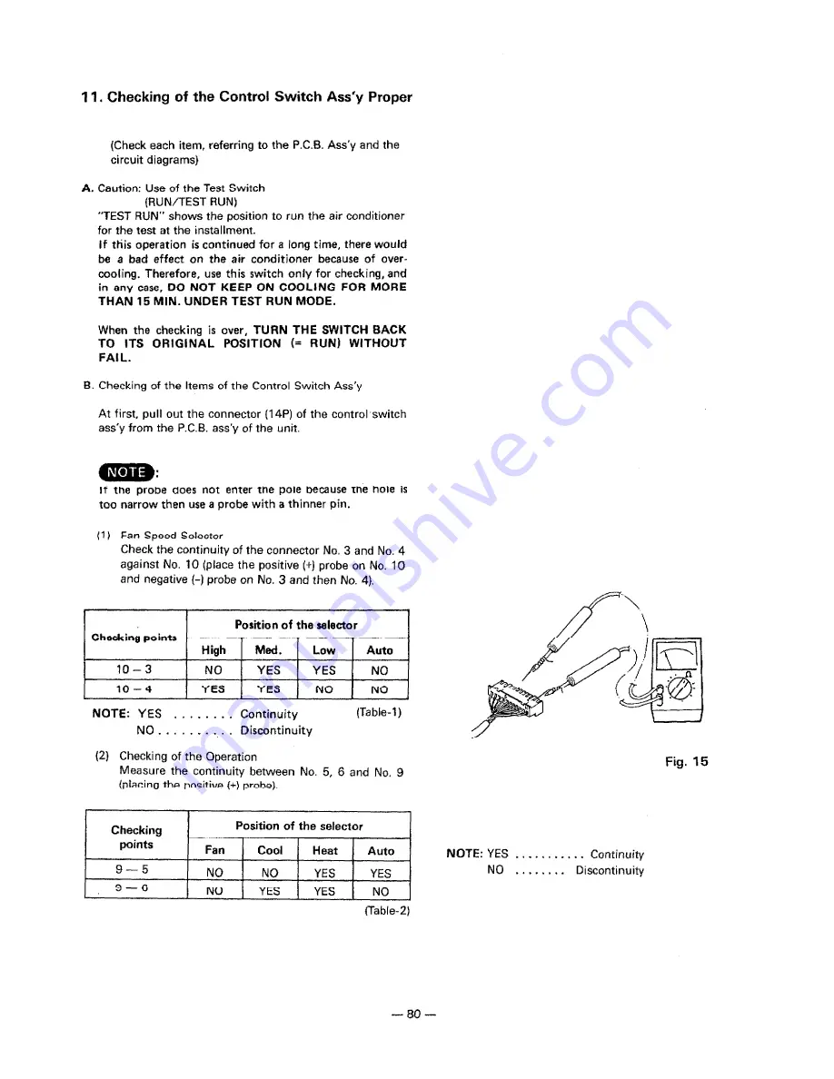 Sanyo 12FH11X Скачать руководство пользователя страница 82