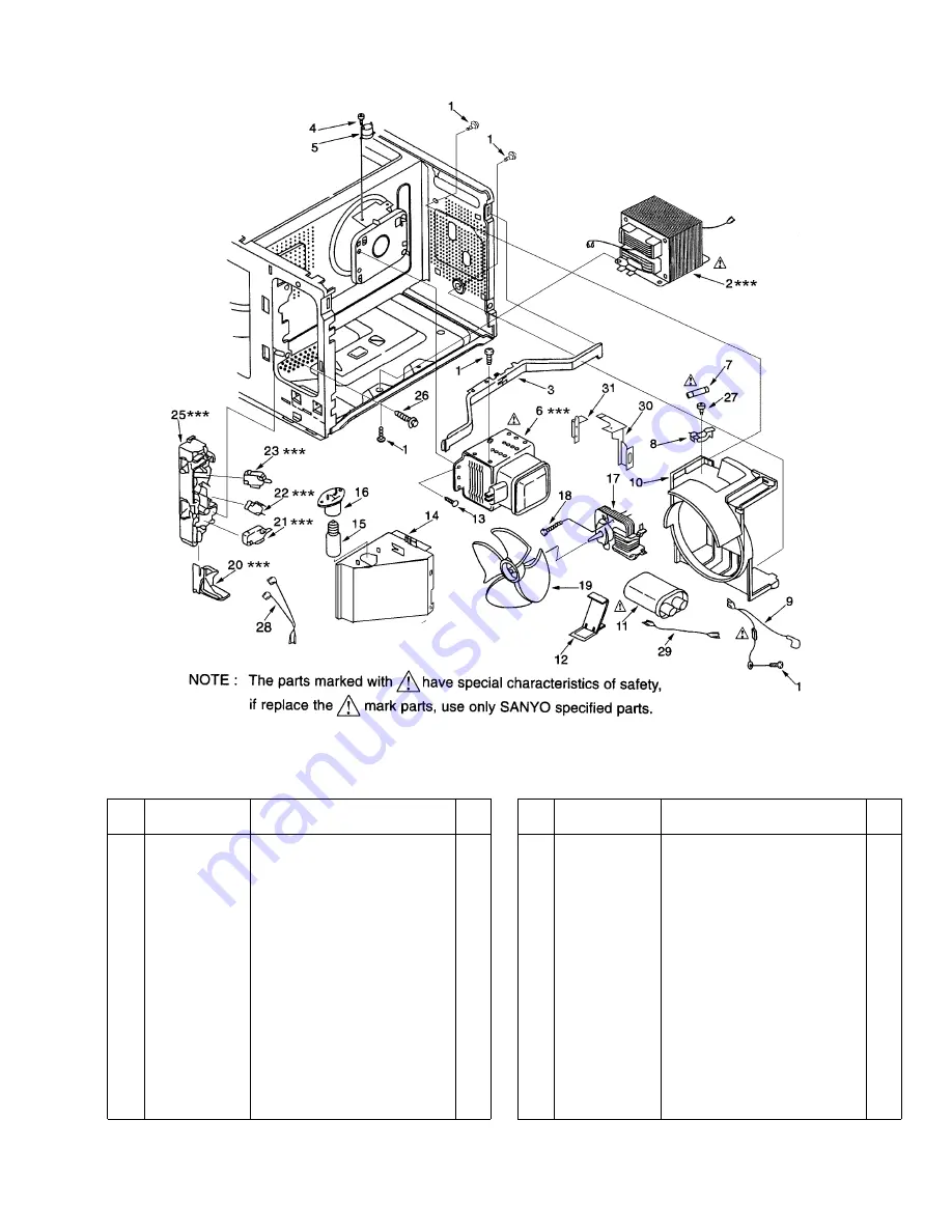 Sanyo 437 499 00 Supplement Of Service Manual Download Page 22