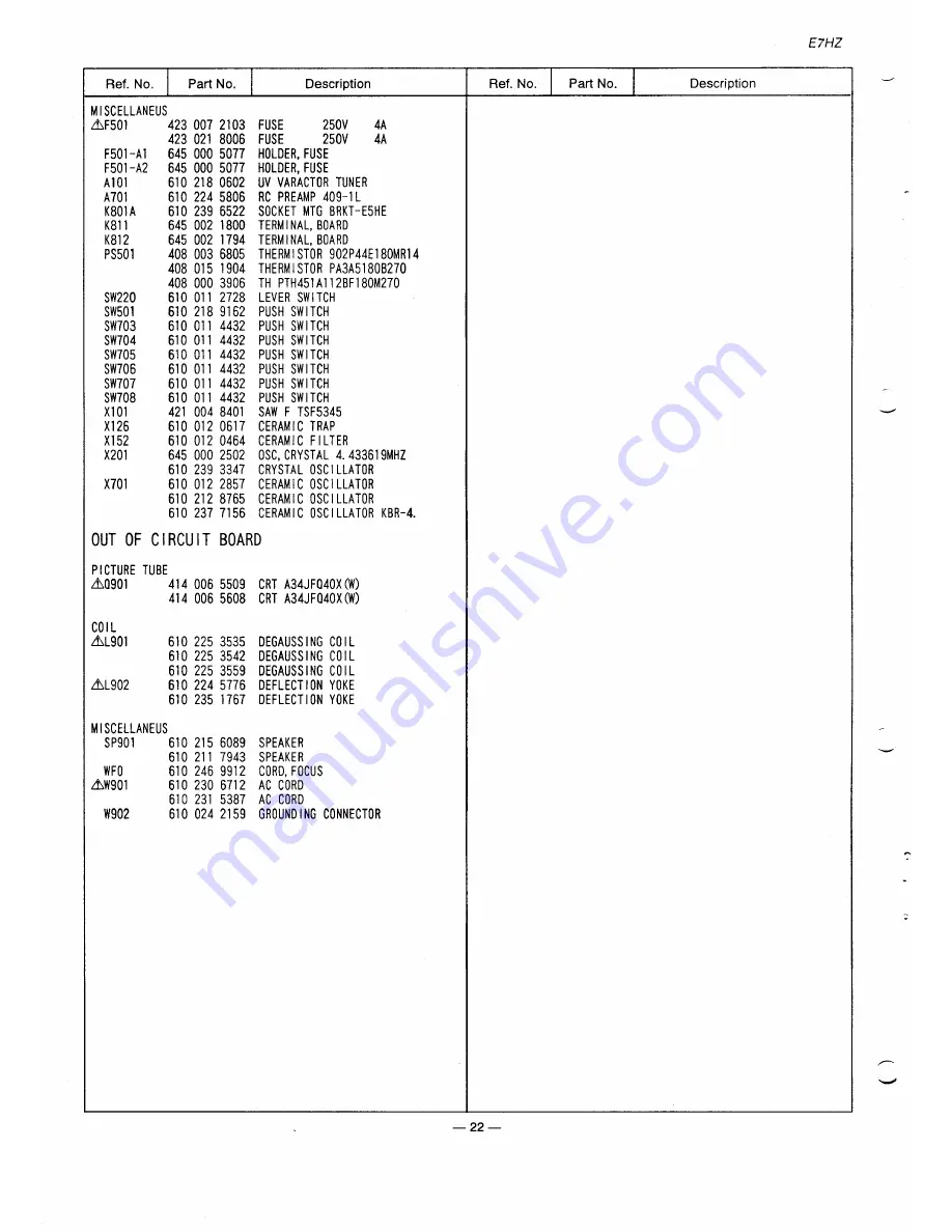 Sanyo C1 4ZA25 Скачать руководство пользователя страница 22