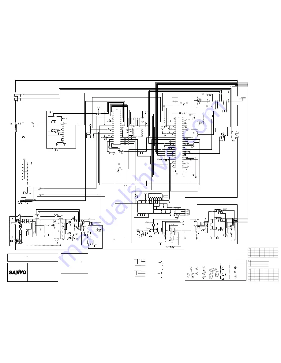 Sanyo C14LT77M Service Manual Download Page 31