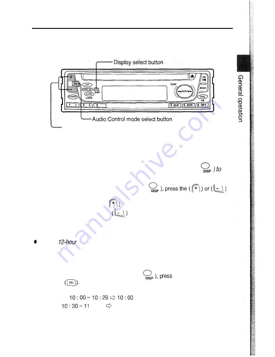 Sanyo CDF-R800 Operating Instructions Manual Download Page 11