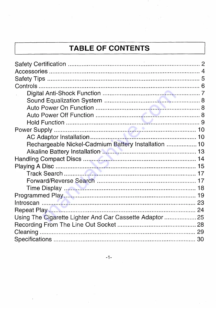 Sanyo CDP-455 Instruction Manual Download Page 2