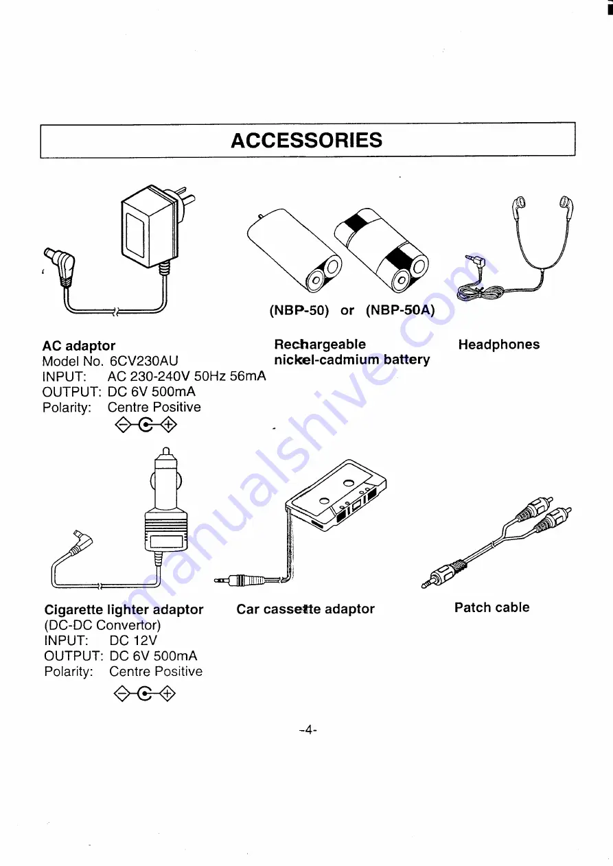 Sanyo CDP-455 Instruction Manual Download Page 5