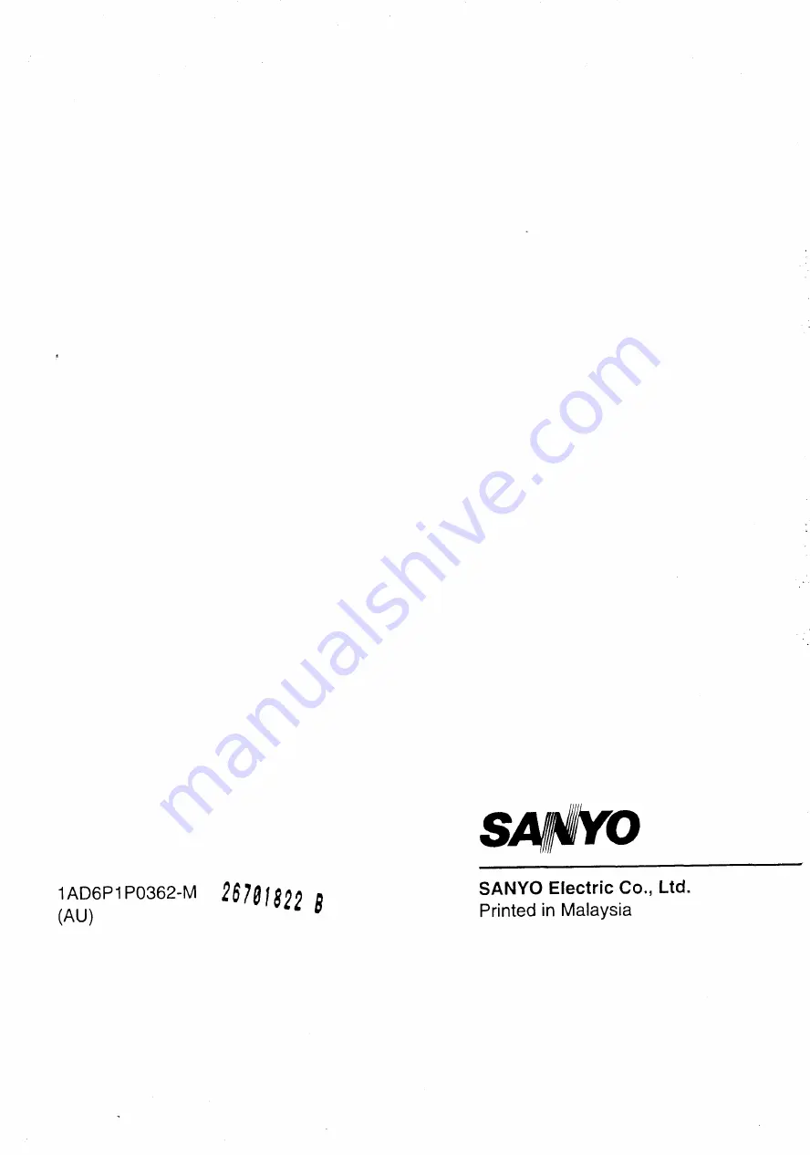 Sanyo CDP-455 Скачать руководство пользователя страница 32