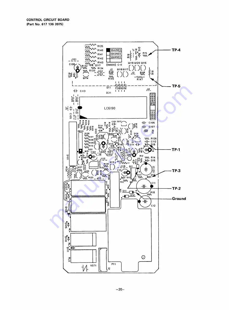 Sanyo CG-1856 Скачать руководство пользователя страница 21