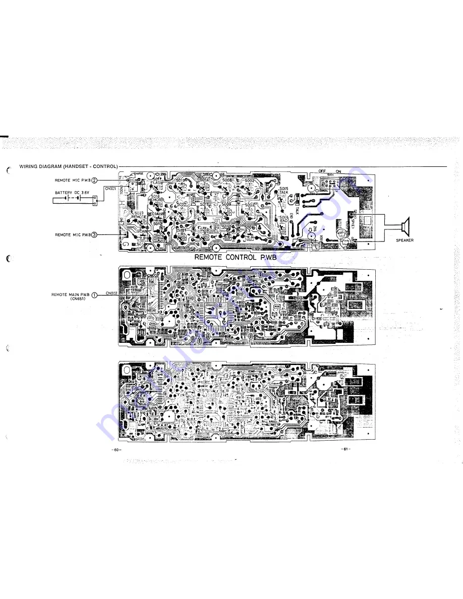 Sanyo CLA-1380 Service Manual Download Page 58