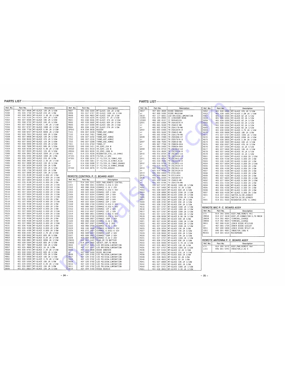 Sanyo CLA-1380AUS Service Manual Download Page 32