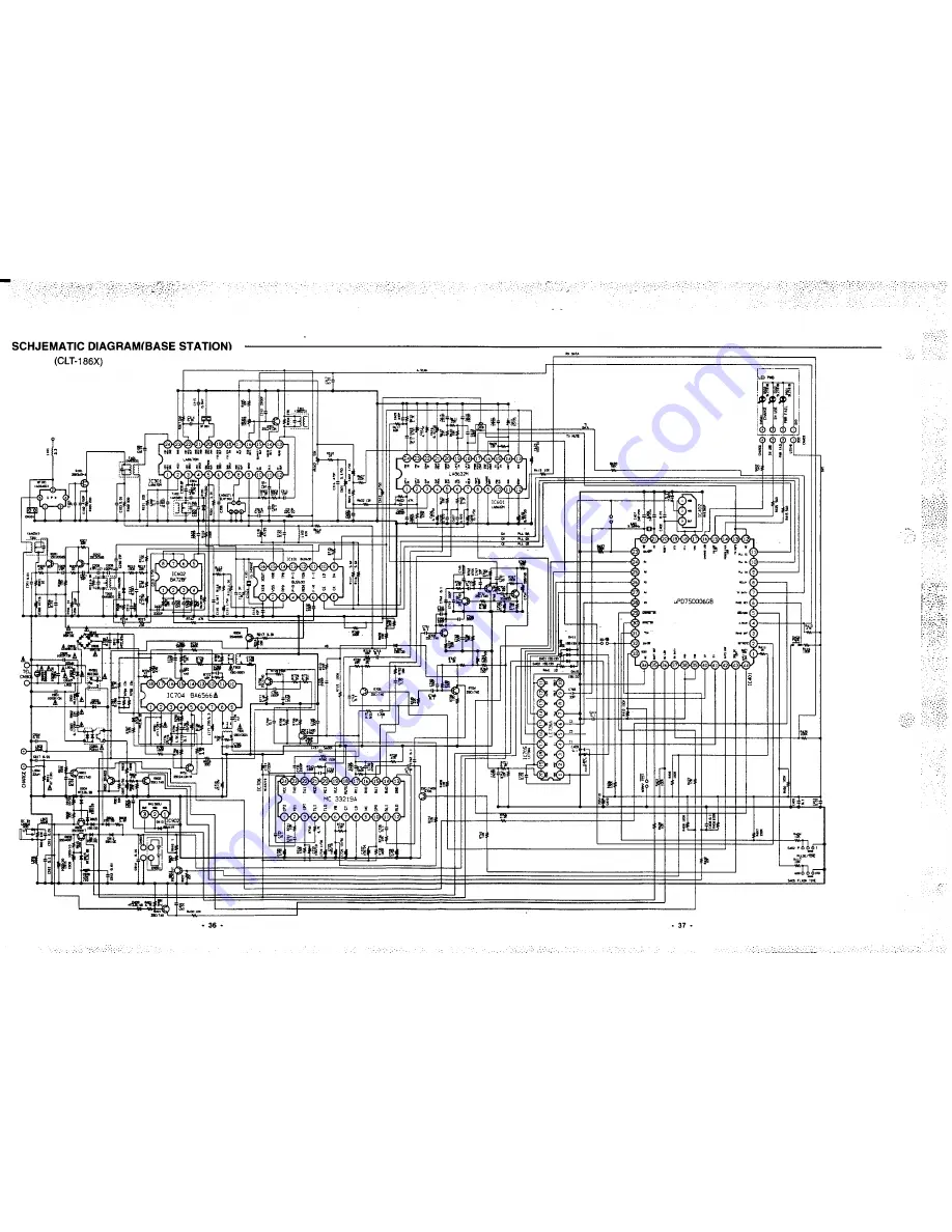 Sanyo CLT-186 Service Manual Download Page 36