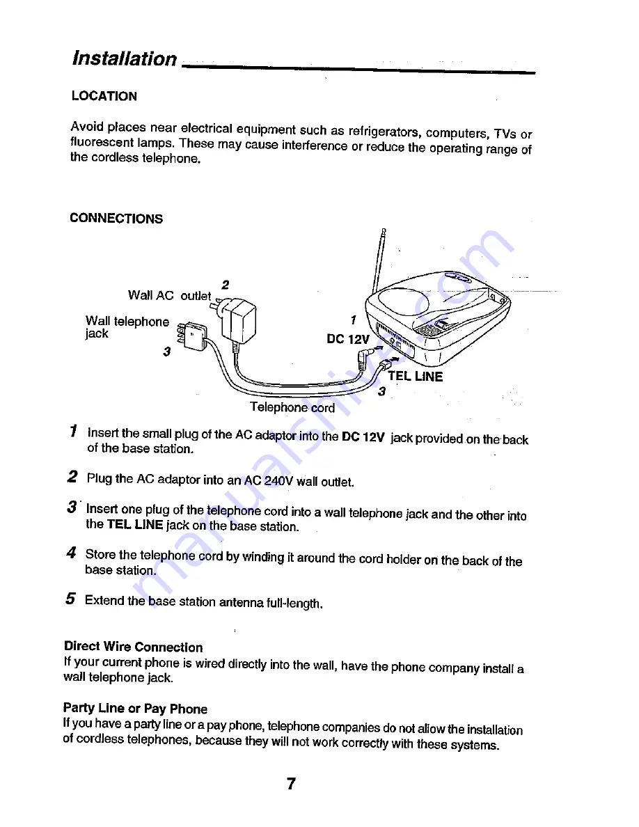 Sanyo CLT-9655 Instruction Manual Download Page 8