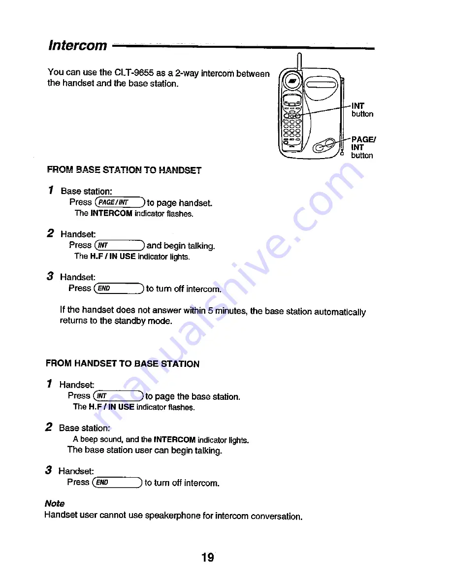 Sanyo CLT-9655 Instruction Manual Download Page 20