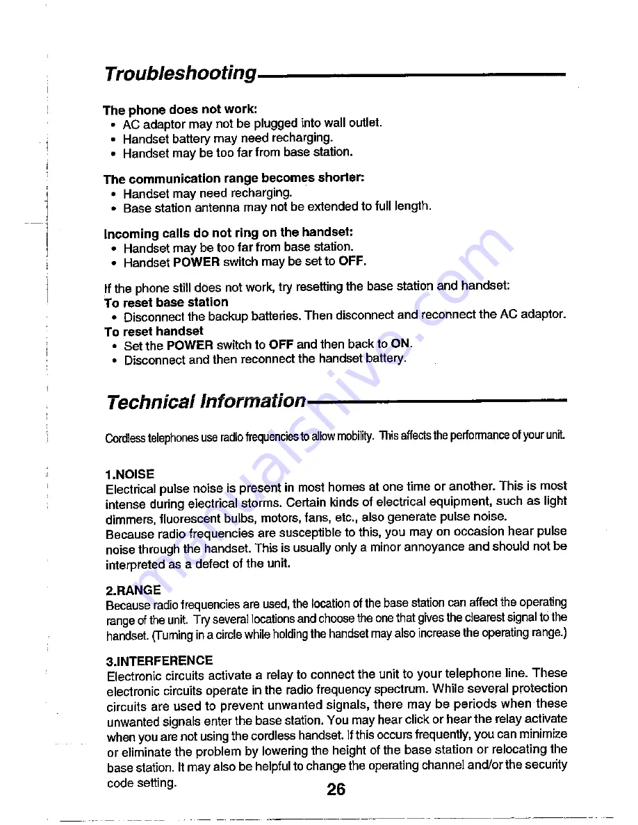 Sanyo CLT-9655 Instruction Manual Download Page 27