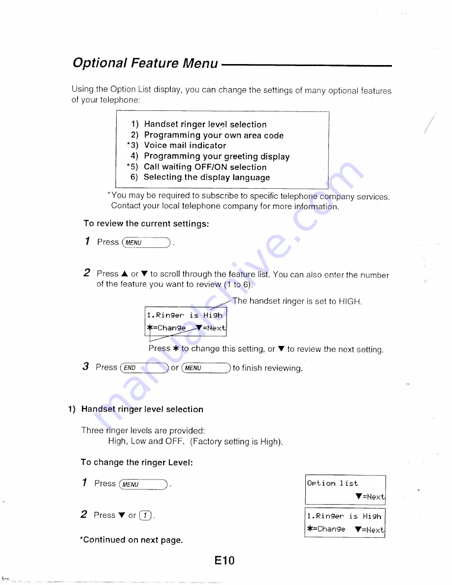 Sanyo CLT-9820 Instruction Manual Download Page 11