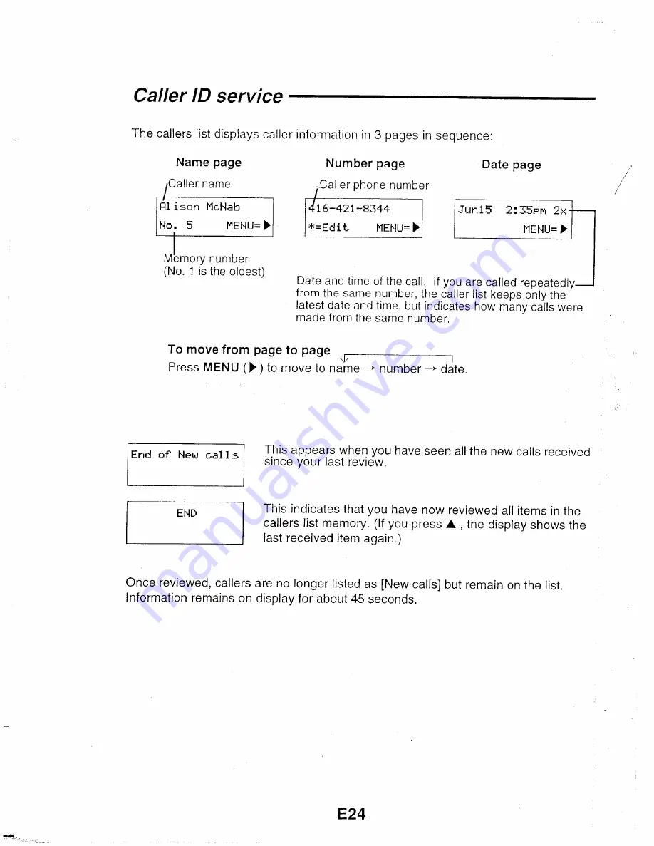 Sanyo CLT-9820 Instruction Manual Download Page 25