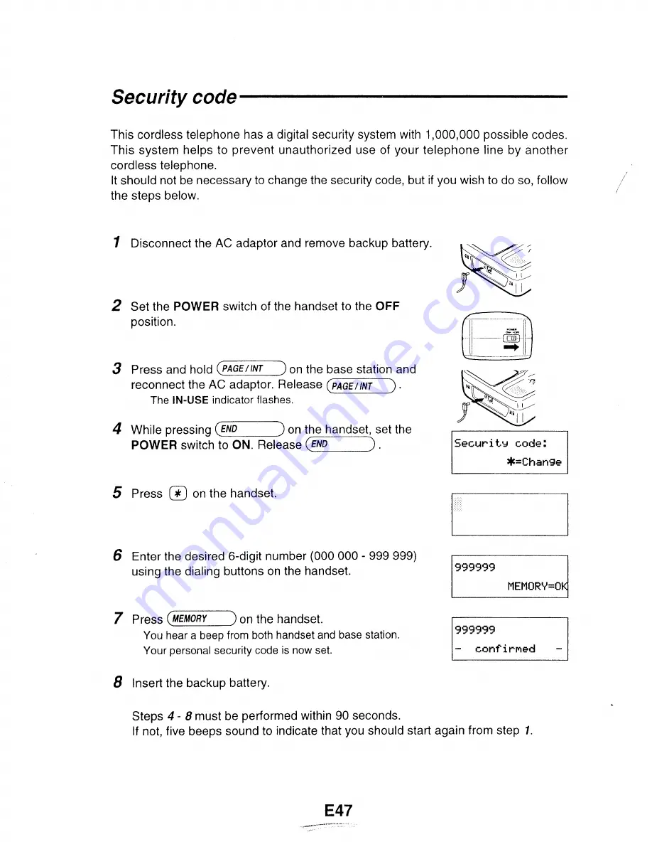 Sanyo CLT-9840 Скачать руководство пользователя страница 48