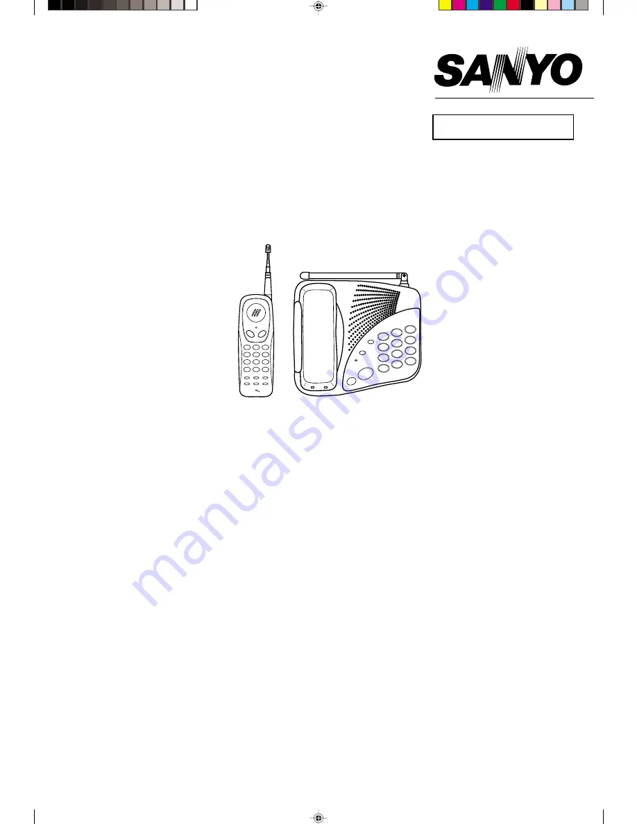 Sanyo CLT-99 Service Manual Download Page 1