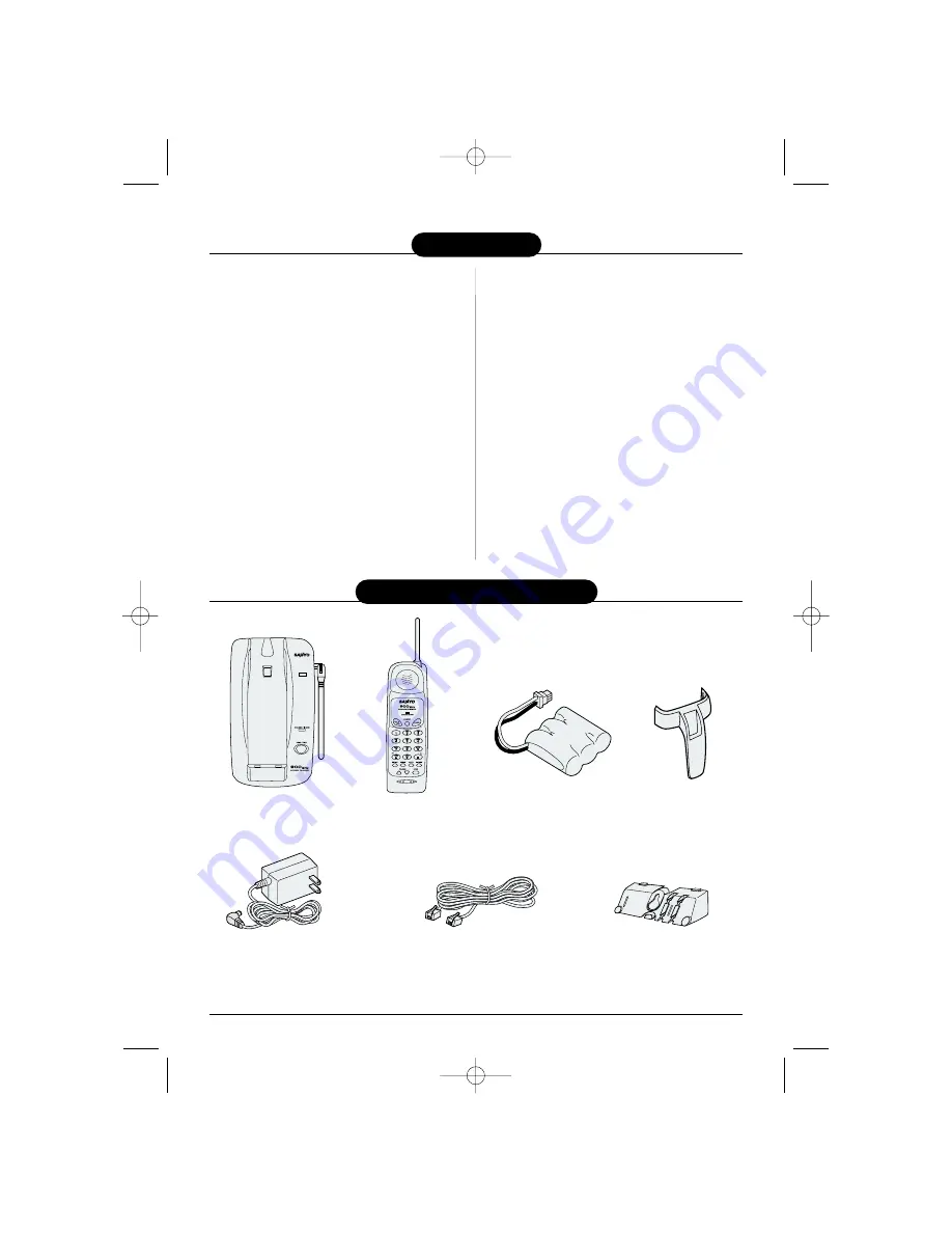 Sanyo CLT-9901 Скачать руководство пользователя страница 2