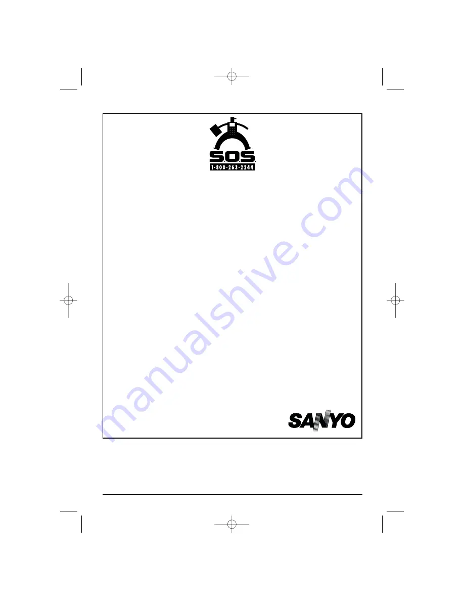 Sanyo CLT-9901 Instruction Manual Download Page 11