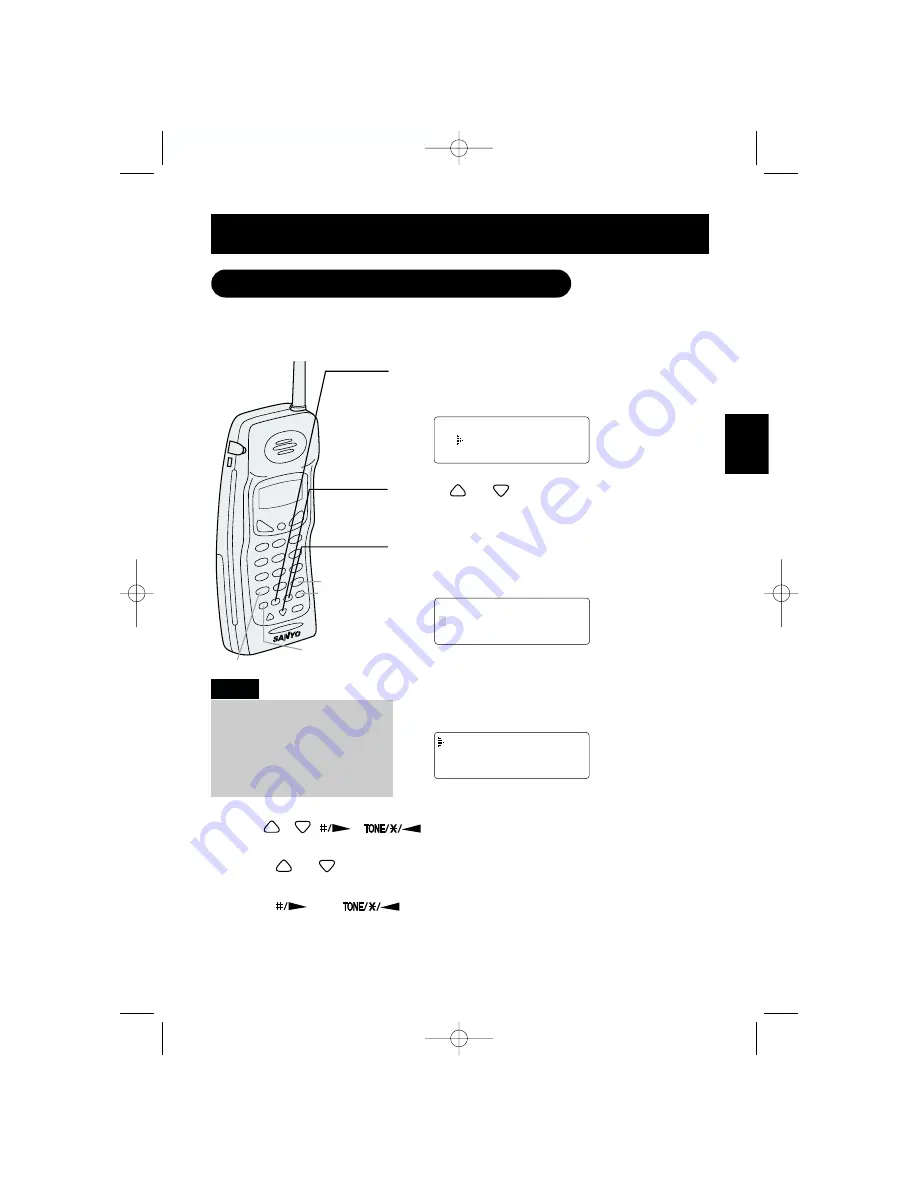 Sanyo CLT-9960 Instruction Manual Download Page 21