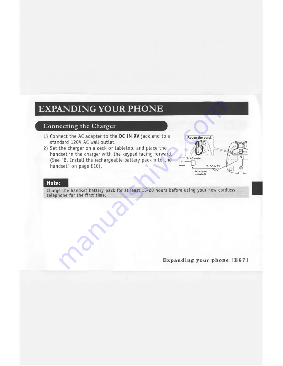 Sanyo CLT-E22 Instruction Manual Download Page 68