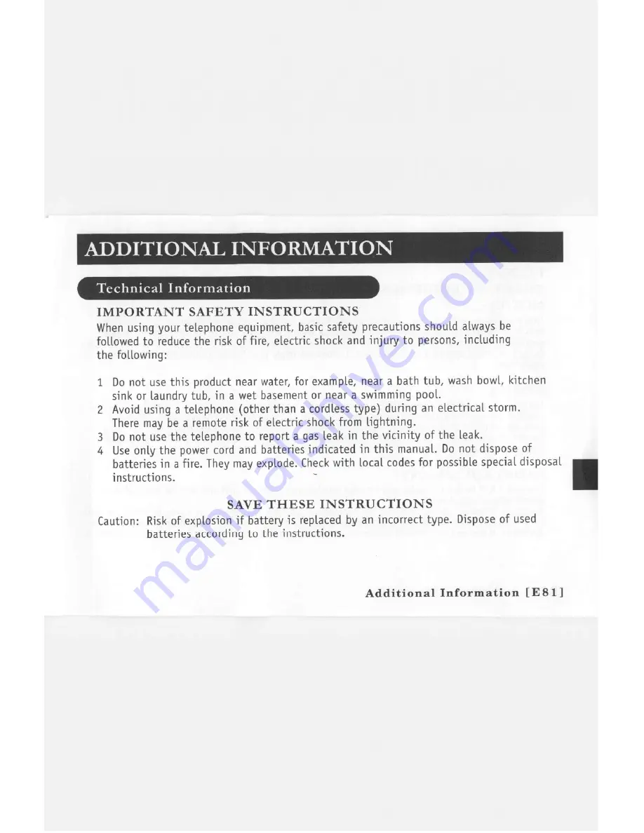 Sanyo CLT-E22 Instruction Manual Download Page 82