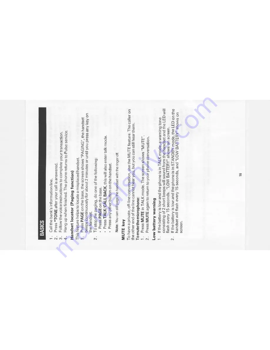 Sanyo CLT-J70 Instruction Manual Download Page 16