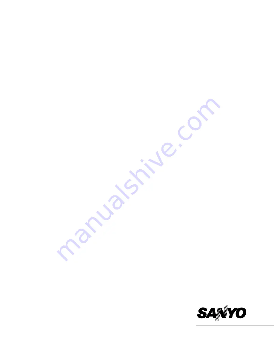 Sanyo CP21MF2 Service Manual Download Page 28