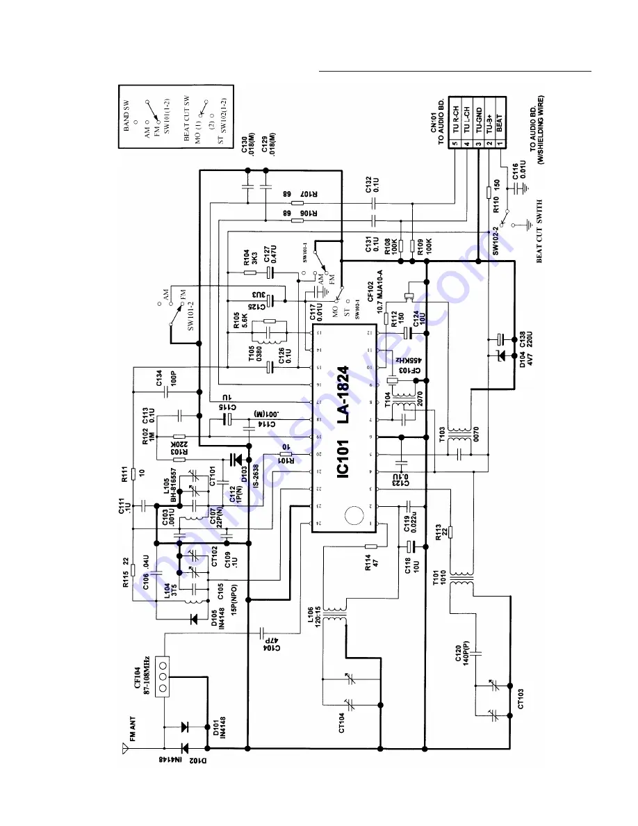 Sanyo CWM-240 Service Manual Download Page 23