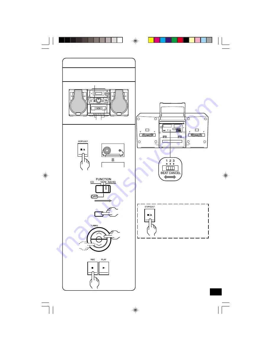 Sanyo CWM-470 Скачать руководство пользователя страница 19