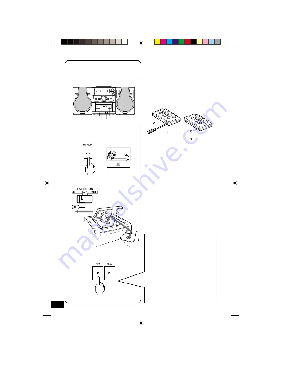 Sanyo CWM-470 Скачать руководство пользователя страница 20