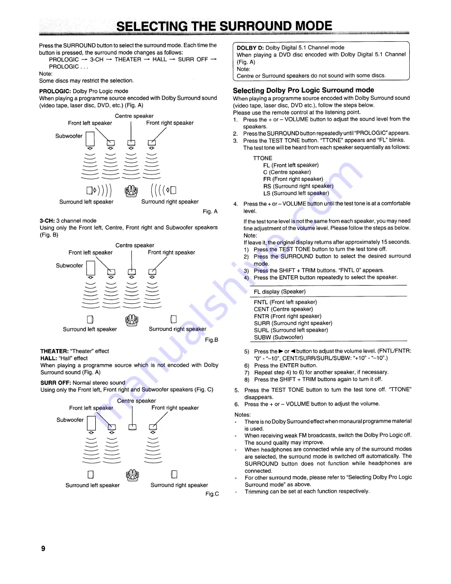 Sanyo DC-AVD8501 Instruction Manual Download Page 10