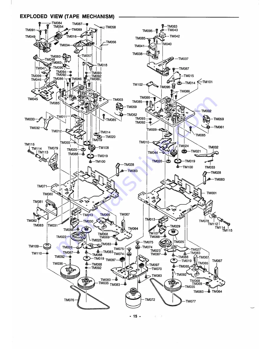 Sanyo DC-C70 Service Manual Download Page 16