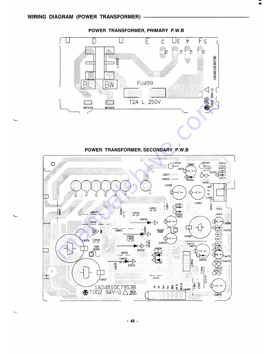 Sanyo DC-C70 Service Manual Download Page 36