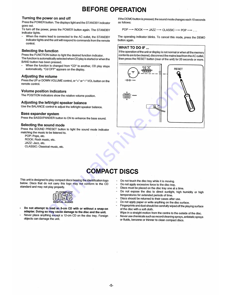 Sanyo DC-D12 Скачать руководство пользователя страница 6