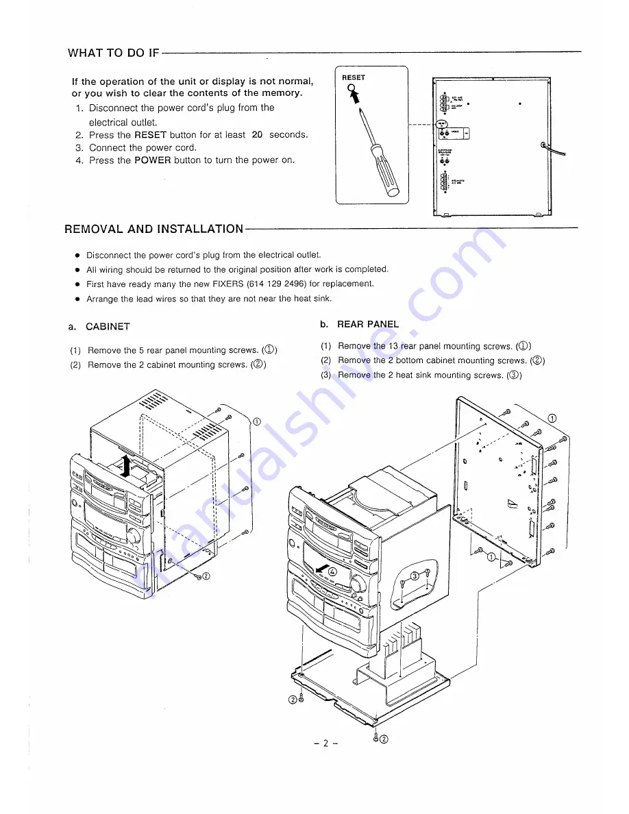 Sanyo DC-D37 Скачать руководство пользователя страница 3